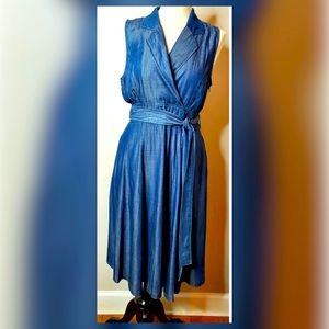 Tommy Hilfiger Denim Dress, size 14. Used.